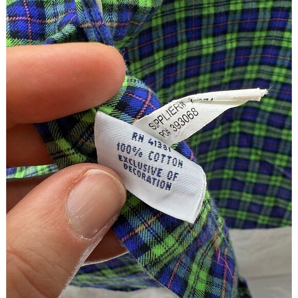 Polo Ralph Lauren Plaid Long Sleeve Button-down Pony embroidered Men’s L - Picture 4 of 5